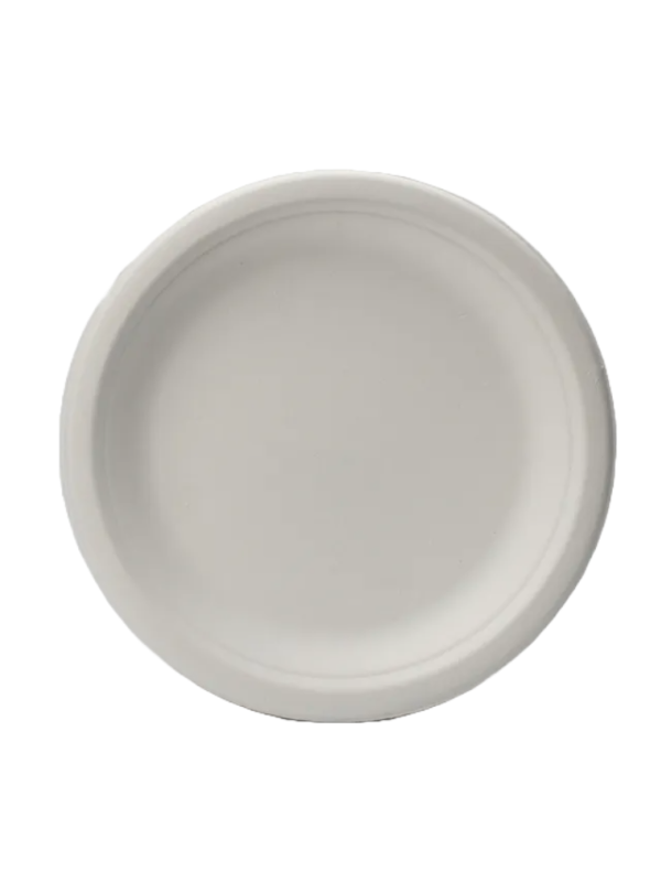 Şeker Kamışından Ekolojik Tabak 18cm - 50 Adet