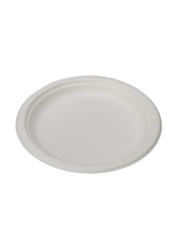 Şeker Kamışından Ekolojik Tabak 23cm - 50 Adet